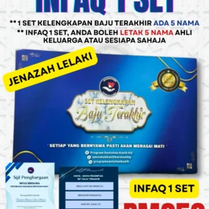 BELI UNTUK DIRI SENDIRI 1 SET (LELAKI)